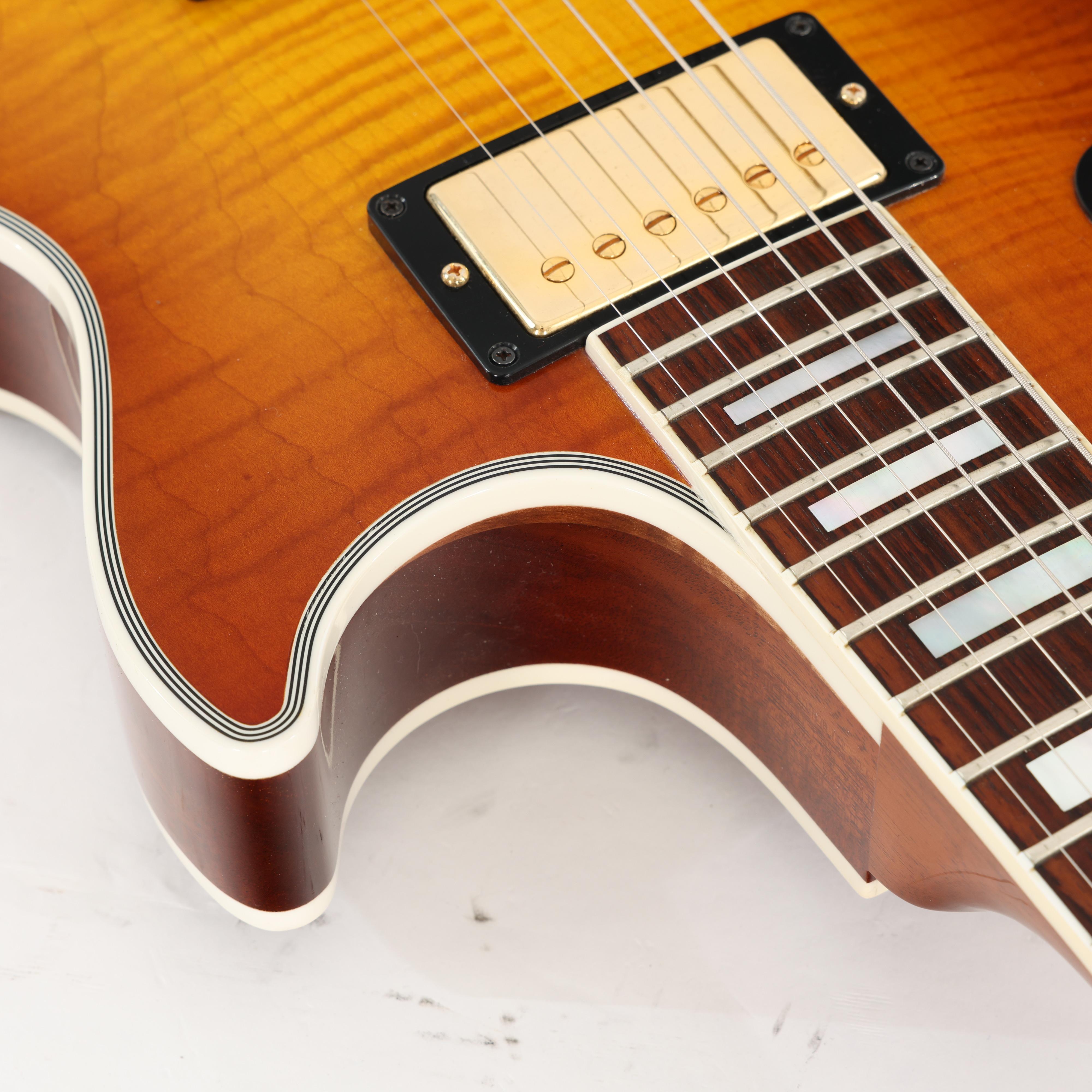 Second Hand Gibson 2012 Les Paul Custom F Honey Burst 573